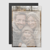 2026 Classic Font Vakantie Fotokalender (Voorkant / Achterkant)