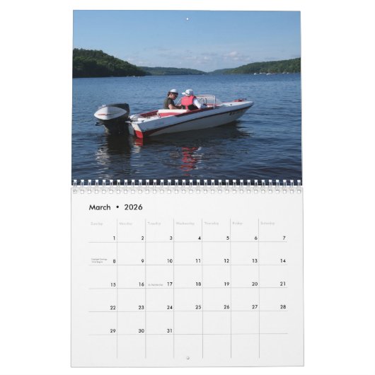 2026 Classic Glastron Calendar Kalender (Mar 2026)