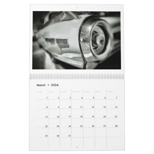 2026 Classic Thunderbirds Kalender (Mar 2026)