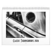 2026 Classic Thunderbirds Kalender (Hoes)