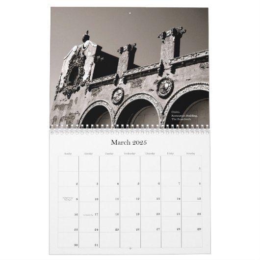 2026 Coney Island 15-maands kalender (Mar 2025)