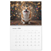 2026 Corgi Calendar | 12 Month Wall Calendar Kalender (Jan 2026)