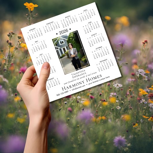 2026 Corporate Magnetische Fotokalender