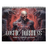 2026 Cosmic Darkness 2 surrealistische horrorkalen Kalender (Hoes)