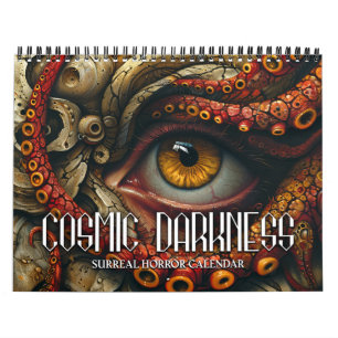 2026 Cosmic Darkness 3 Surreal Horror Kalender