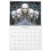 2026 Cosmic Darkness Surreal Horror Kalender (Mar 2026)