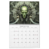 2026 Cosmic Darkness Surreal Horror Kalender (Feb 2026)