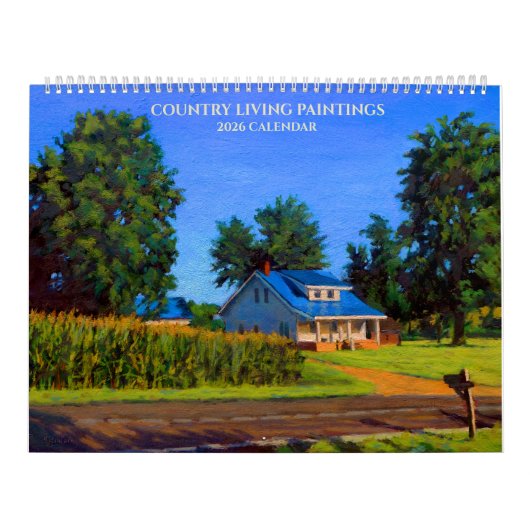2026 Country Living Painting Calendar Kalender (Hoes)