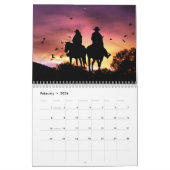 2026 Cowboy Country Western Calendar Kalender (Feb 2026)