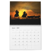 2026 Cowboy Country Western Kalender (Mar 2027)