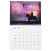 2026 Cowboy Country Western Kalender (Jan 2027)