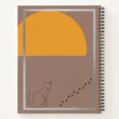 2026 Cozy Paws Nieuwjaars Spiraal Notebook Notitieboek (Achterkant)