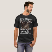 2026 Cry Havoc Plunder Flounder van oorlog T-shirt (Voorkant volledig)