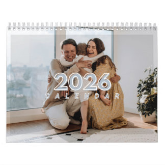 2026 Custom Calendar with Your Family Photos Kalender