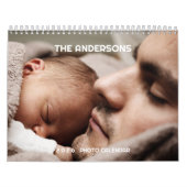 2026 Custom Photo Calendar | Editable Year Text Kalender (Hoes)