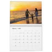 2026 Custom Photo Calendar | Editable Year Text Kalender (Feb 2027)