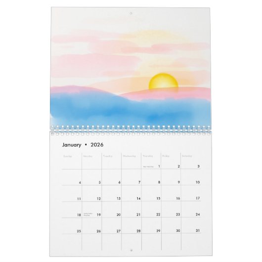 2026 Custom Photo Calendar Kalender (Jan 2026)