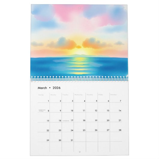 2026 Custom Photo Calendar Kalender (Mar 2026)