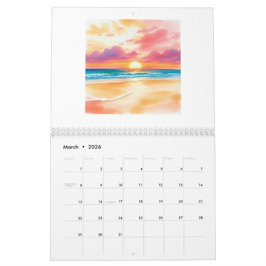 2026 Custom Photo Calendar Kalender (Mar 2026)