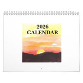 2026 Custom Photo Calendar Kalender (Hoes)