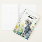 2026 Custom Planner | Floral Cat Planner (Display)