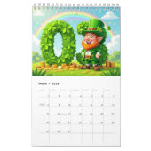 2026 Cute Seasonal Character Wall Calendar (Small) Kalender (Mar 2026)