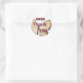 2026 Dankjewel Vlinder Sticker (Tas)