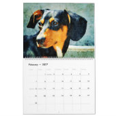 2026 Daschund Weense Hond  Kalender (Feb 2027)