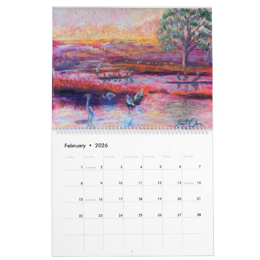 2026 "Dawn Until Dusk" Calendar Kalender (Feb 2026)