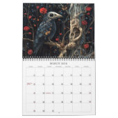 2026 De prachtige donkere surrealistische kunstkal Kalender (Mar 2026)
