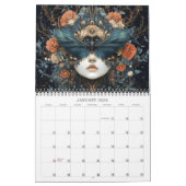 2026 De prachtige donkere surrealistische kunstkal Kalender (Jan 2026)