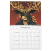 2026 De prachtige donkere surrealistische kunstkal Kalender (Feb 2026)