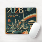 2026 De Toekomst is Van Ons Muismat (Met muis)