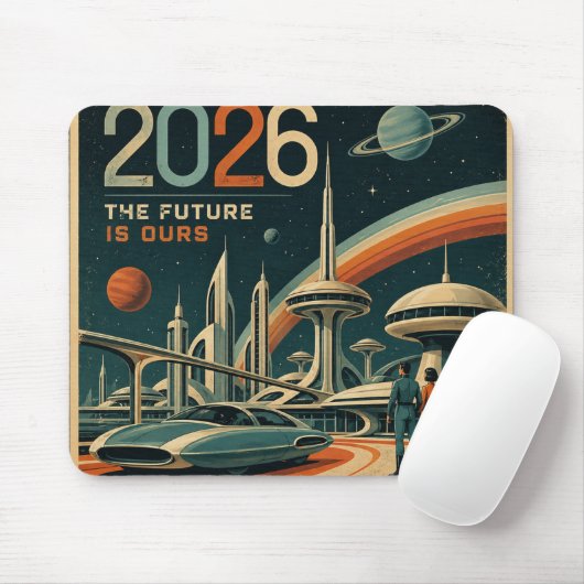 2026 De Toekomst is Van Ons Muismat (Met muis)