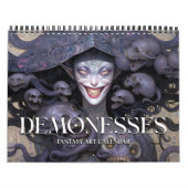 2026 demonstreert Dark Fantasy Art Kalender (Hoes)