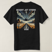 2026 Desert Jet Storm T-Shirt (Design achterkant)