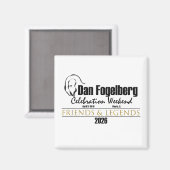 2026 DF-vieringsmagneet! Magneet (Voorkant / Achterkant)