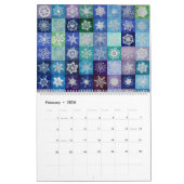 2026 Digitale Sneeuwvlok Temperatuur Quilt Kalende Kalender (Feb 2026)