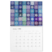 2026 Digitale Sneeuwvlok Temperatuur Quilt Kalende Kalender (Jan 2026)