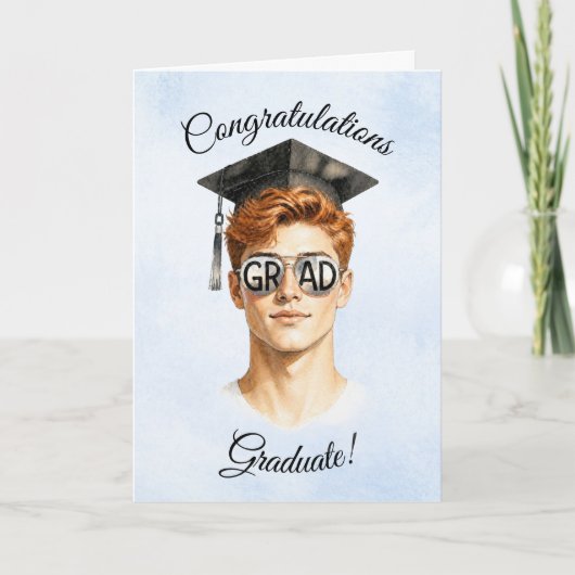 2026 Diploma kaart voor hem (Voorkant)