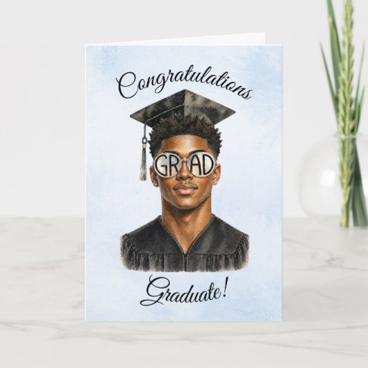 2026 Diploma kaart voor hem (Voorkant)
