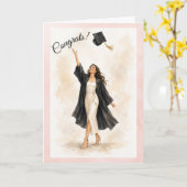 2026 Diploma Uitstapkaarten voor Haar Kaart (Gele Bloem)