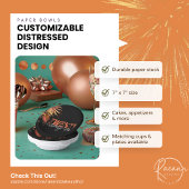  2026 Distressed Design Paper Bowls Papieren Kommen