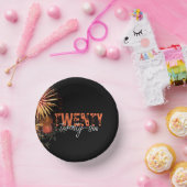 2026 Distressed Design Paper Bowls Papieren Kommen (Feest)