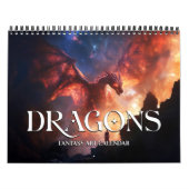 2026 Dragons 2 Fantasy Art Kalender (Hoes)