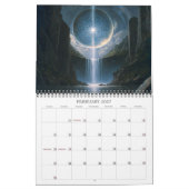 2026 Dreamscapes 2 surrealistische visionaire kuns Kalender (Feb 2027)