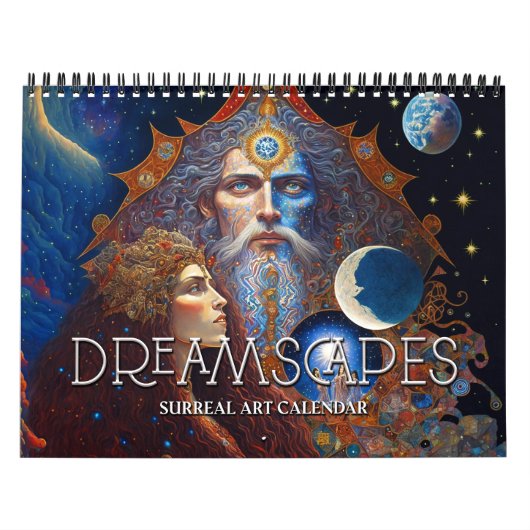 2026 Dreamscapes 2 surrealistische visionaire kuns Kalender (Hoes)