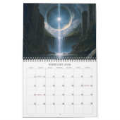 2026 Dreamscapes 2 surrealistische visionaire kuns Kalender (Feb 2026)