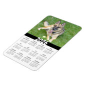 2026 Duitse Herdershond Kalender Magneet (Linkerzijde)