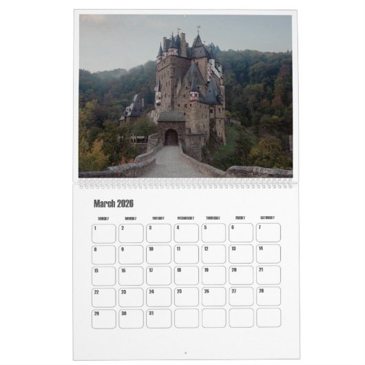 2026 Duitsland natuur & landschapsfotografie Kalender (Mar 2026)